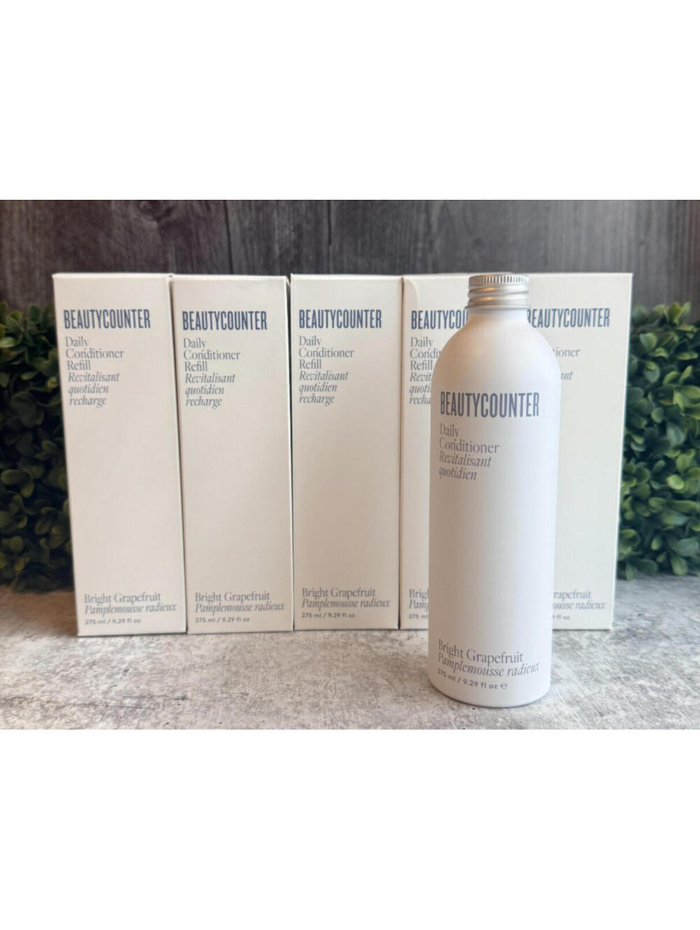 BEAUTYCOUNTER Daily Conditioner Bright Grapefruit Refill Size 275 ml    LOT OF 5